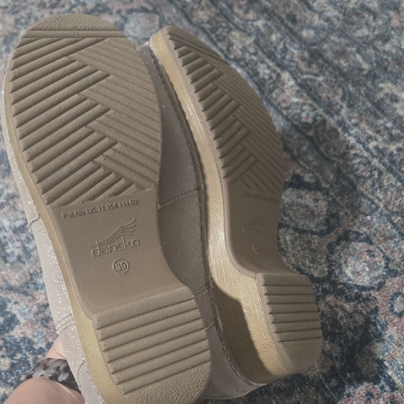 Dansko Sparkling Beige Ankle Booties - Picture 4 of 4